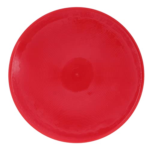 Boxwizard Floormarker Markierungsscheiben 10 Stück Sport Bodenflecken Marker Flache Scheibenmarkierung helle Farbe Feld für Tennis Fußball Training (Rot)