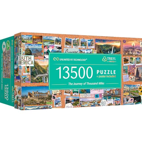 Trefl 81025 Puzzle, Kolorowe