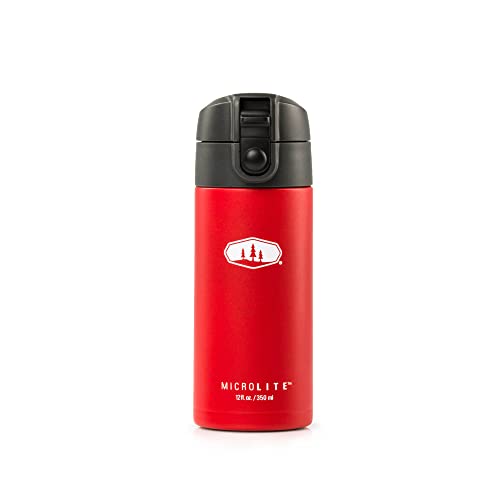 GSI Outdoors Microlite Flip 500 Haute Thermosflasche, Erwachsene, Unisex, Rot (Rot), Einheitsgröße