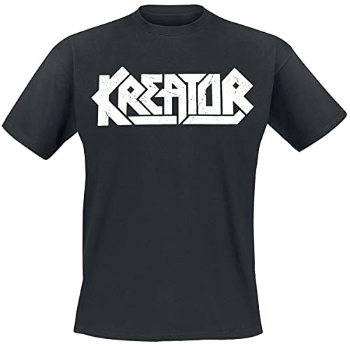Kreator Satan is Real Männer T-Shirt schwarz M 100% Baumwolle Band-Merch, Bands