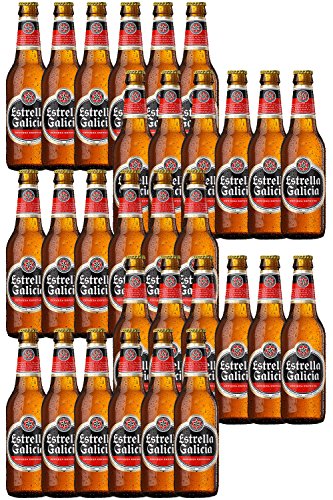 Cerveza Estrella Galicia Spanien 30 x 0,2 Liter