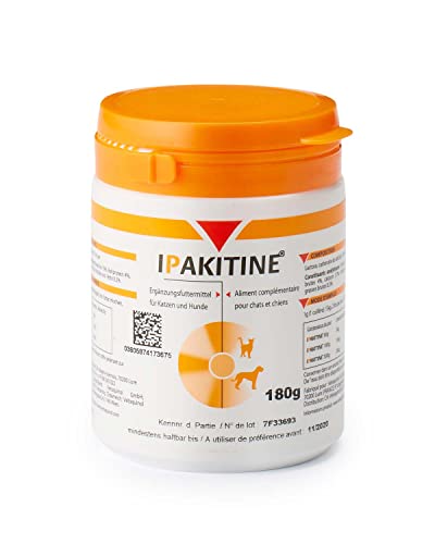 Vetoquinol - Ipakitine Ergänzungsfutterpulver für Hunde/Katzen, 1er Pack (1 x 0.21 kilograms)