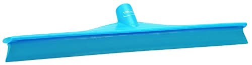 Polypropylen-Wasserschieber von Vikan mit Gummistreifen, 7150, blau, 1