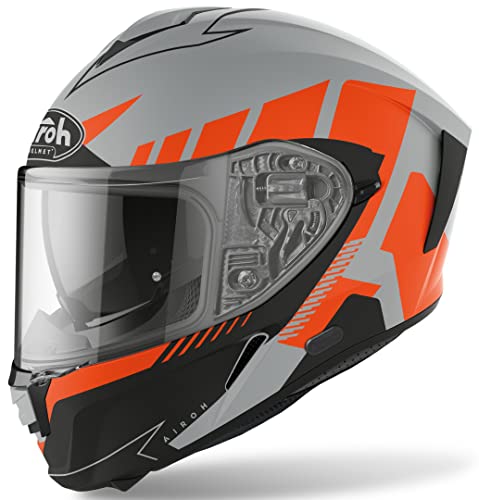 Airoh Helm Spark Rise Orange Matt L