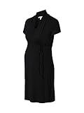 ESPRIT Maternity Damen Dress Nursing Short Sleeve Kleid, Black Ink - 003, 44 EU