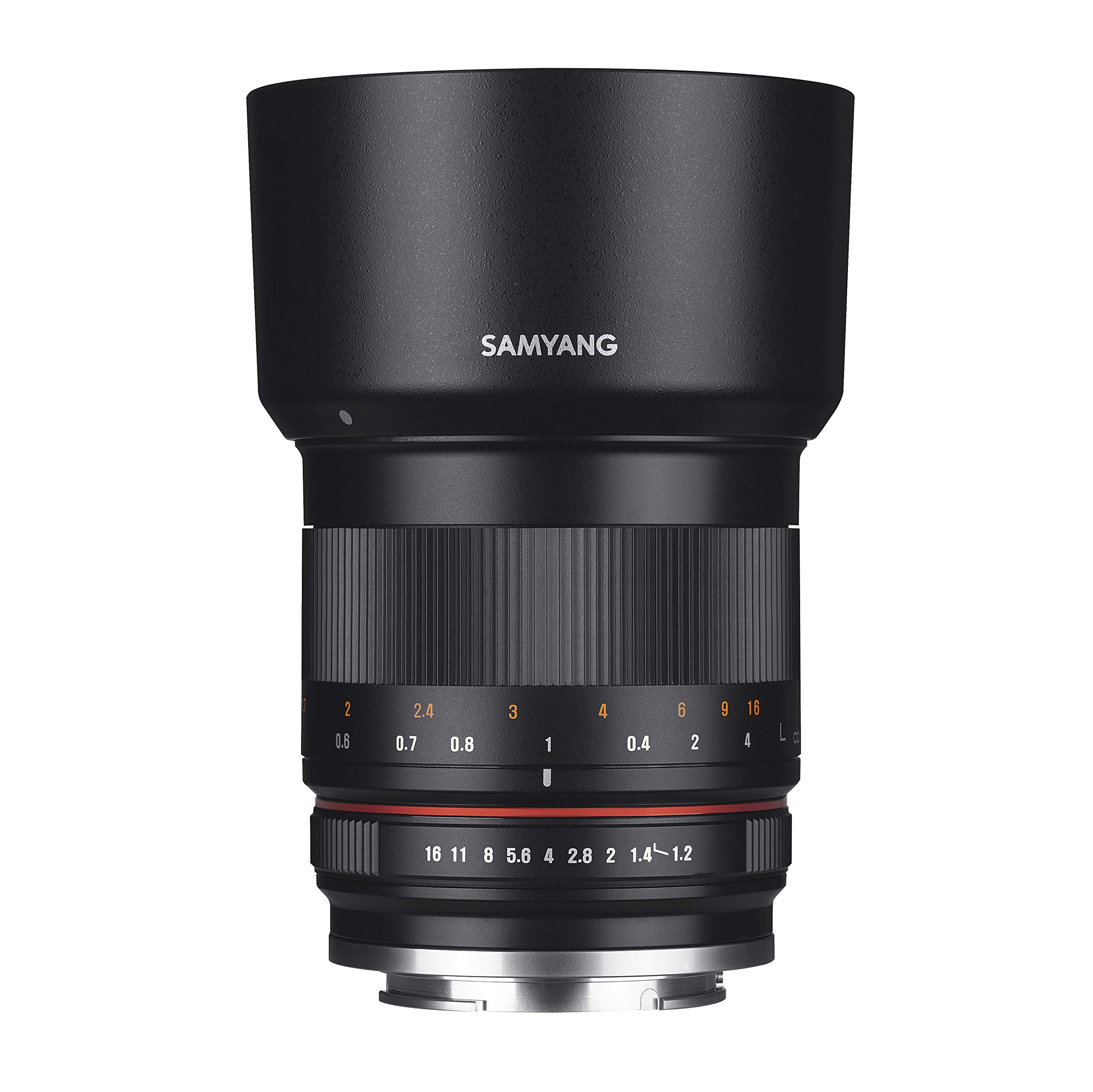 SAMYANG 7721 MF 50mm F1.2 APS-C Fuji X schwarz - manuelles Foto Objektiv mit 50mm Festbrennweite für APS-C Kameras mit Fuji X-Mount, ideal für Portrait, sanftes Bokeh, kompakt und leicht