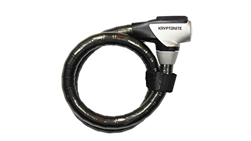 Kryptonite KryptoFlex 2010 Key Cable (100cm) Fahrradschloss, Black, 100 cm