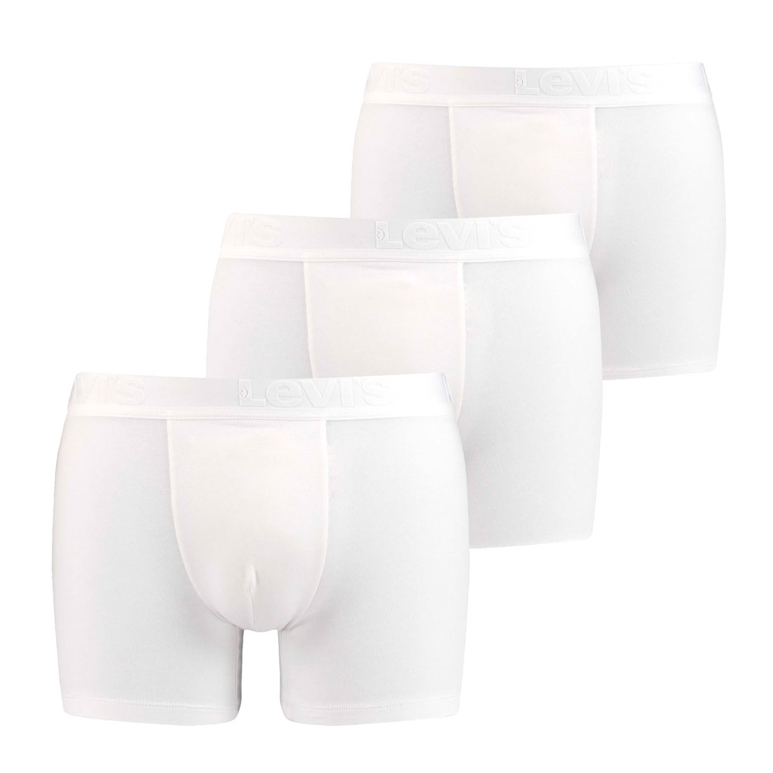 Levi's Mens Premium Men's Briefs (3 Pack) Boxer Shorts, White, M (3er Pack)