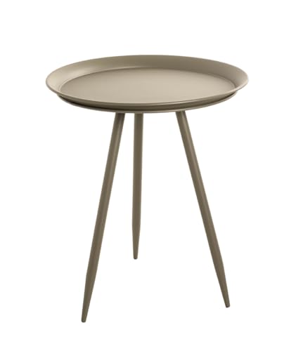 HAKU Möbel Beistelltisch, Metal, Grün, Ø 44 x H 54 cm