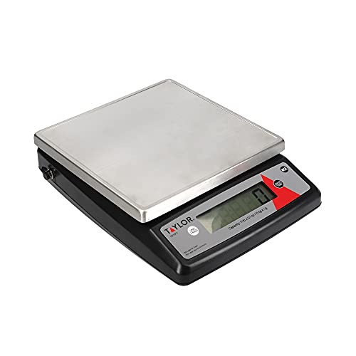 TAYLOR TYCSCALE5KG Scales, Stainless Steel, 1 pounds
