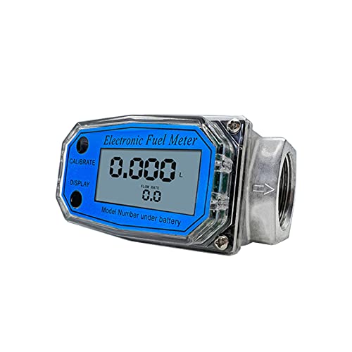 Durchflussmesser 1 Zoll/2 Zoll/2 5 Zoll/3 Zoll LCD Digital Flüssigkeitsdurchflusssensor Messgerät Elektronischer Turbinen Durchflussmesser Für Dieselkraftstoff Harnstoff Wasserzähler
