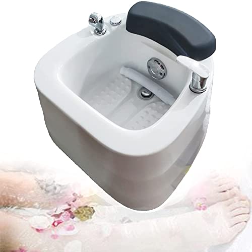 Acryl-Fuß-Spa-Badewanne, tragbares automatisches Surf-Wasserstrahl-Kühl- und Heizeinstellungs-Fußbad-Salon-Massagewerkzeug