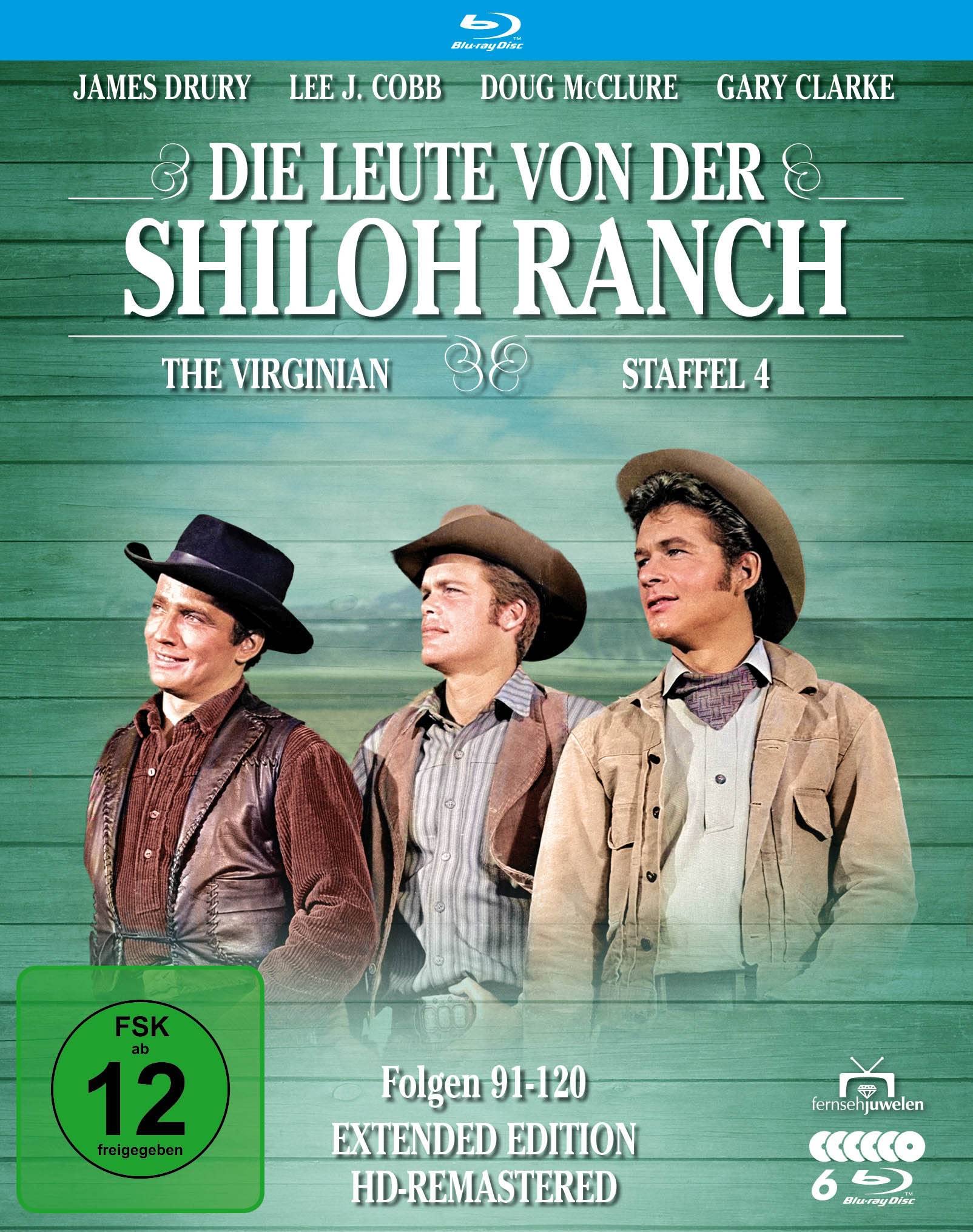 Die Leute von der Shiloh Ranch - Staffel 4 (HD-Remastered) (Fernsehjuwelen) [Blu-ray]