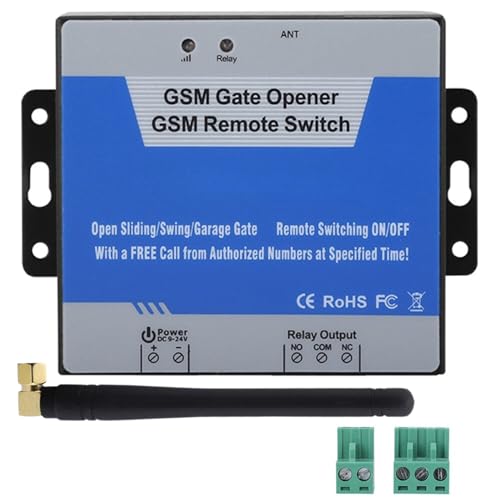 Gsm Modul - GSM Opener Garagentor Tür Tor Opener Remote,Aus-Schalter Gratis Anruf SMS