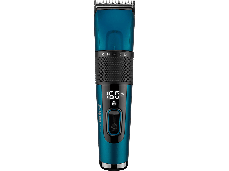 BABYLISS E990E STEEL DIGITALER Haarschneider Blau/schwarz