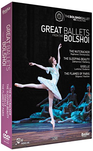 Nussknacker / Dornröschen / Giselle/ (Bolshoi) [4 DVDs]