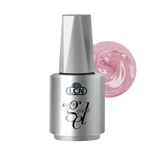 LCN Super Gel Quick "naked rose" 10ml - Haftung, Aufbau und Versiegelung in einem Produkt