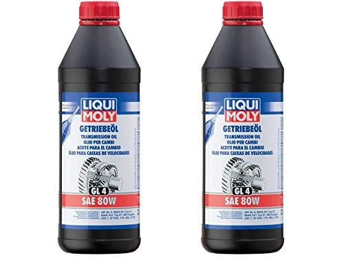 ILODA 2X Original Liqui Moly 1L Hochdruck-Getriebeöl Gear Oil Öl (GL4) SAE 80W