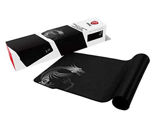 MSI Wide XXXL Stitched Edge Non-Slip Rubber Base 36” X 16” X 0.1” Premium Gaming Mouse Pad (Agility Gd70)