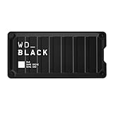 WD_BLACK P40 Game Drive SSD 1 TB externe SSD (WD_BLACK Dashboard, 2.000 MB/s Lesen/Schreiben, SuperSpeed USB 3.2 Gen2x2, 5 Jahre Garantie) Schwarz - auch kompatibel mit PC, Xbox und PS5