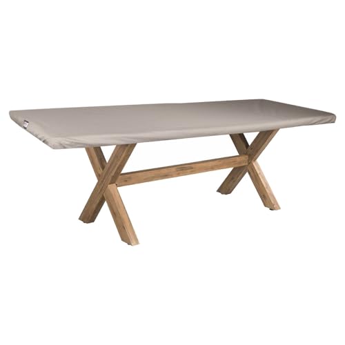Raffles Covers RTT250100 Schutzhülle für eine rechteckige Tischplatte 250 x 100 cm Gartentisch Tischplatten Abdeckung, Tischplattenhaube