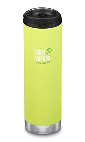 Klean Kanteen Unisex - Erwachsene Kanteen TKWide Vacuum Insulated Trinkflasche, Juicy pear (matt), 592ml