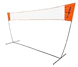 VICTOR Easy Badmintonnetz - Höhenverstellbares Outdoor Multifunktionsnetz