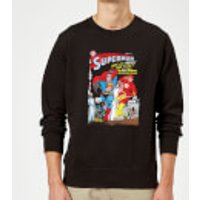 Justice League Who Is The Fastest Man Alive Cover Sweatshirt - Black - M - Schwarz