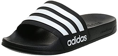 Adidas Adilette Shower, Herren Dusch- & Badeschuhe, Schwarz (Core Black/Footwear White/Core Black 0), 39 EU