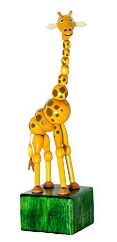 Detoa 13208 Druckfigur Giraffe Johana, normal, braun