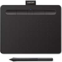 Wacom Intuos S with Bluetooth - Digitalisierer - rechts- und linkshändig - 15,2 x 9,6 cm - elektromagnetisch - 5 Tasten - kabellos, kabelgebunden - USB, Bluetooth 4,2 - Schwarz (CTL-4100WLK-N) (geöffnet)