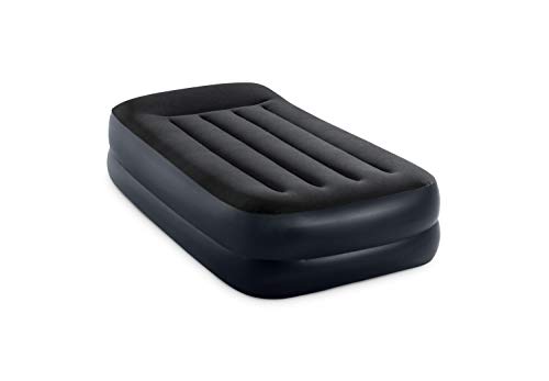 Intex Twin Pillow Rest Raised AIRBED with Fiber-TECH BIP