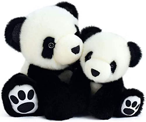 Histoire d'Ours HO2867 So chic Panda noir, 25 cm, schwarz