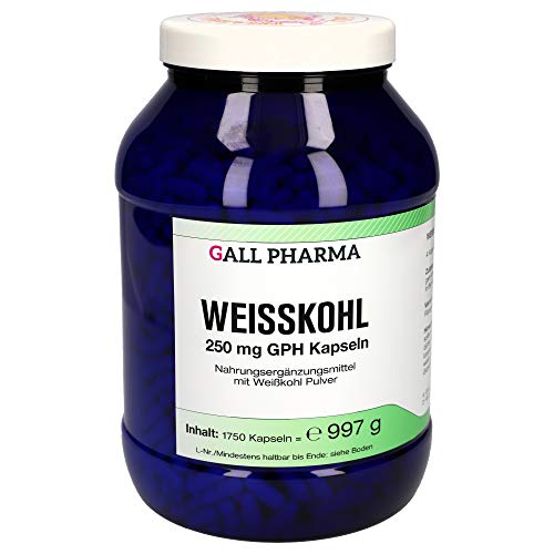 Gall Pharma Weisskohl 250 mg GPH Kapseln , 1er Pack (1 x 1750 Stück)