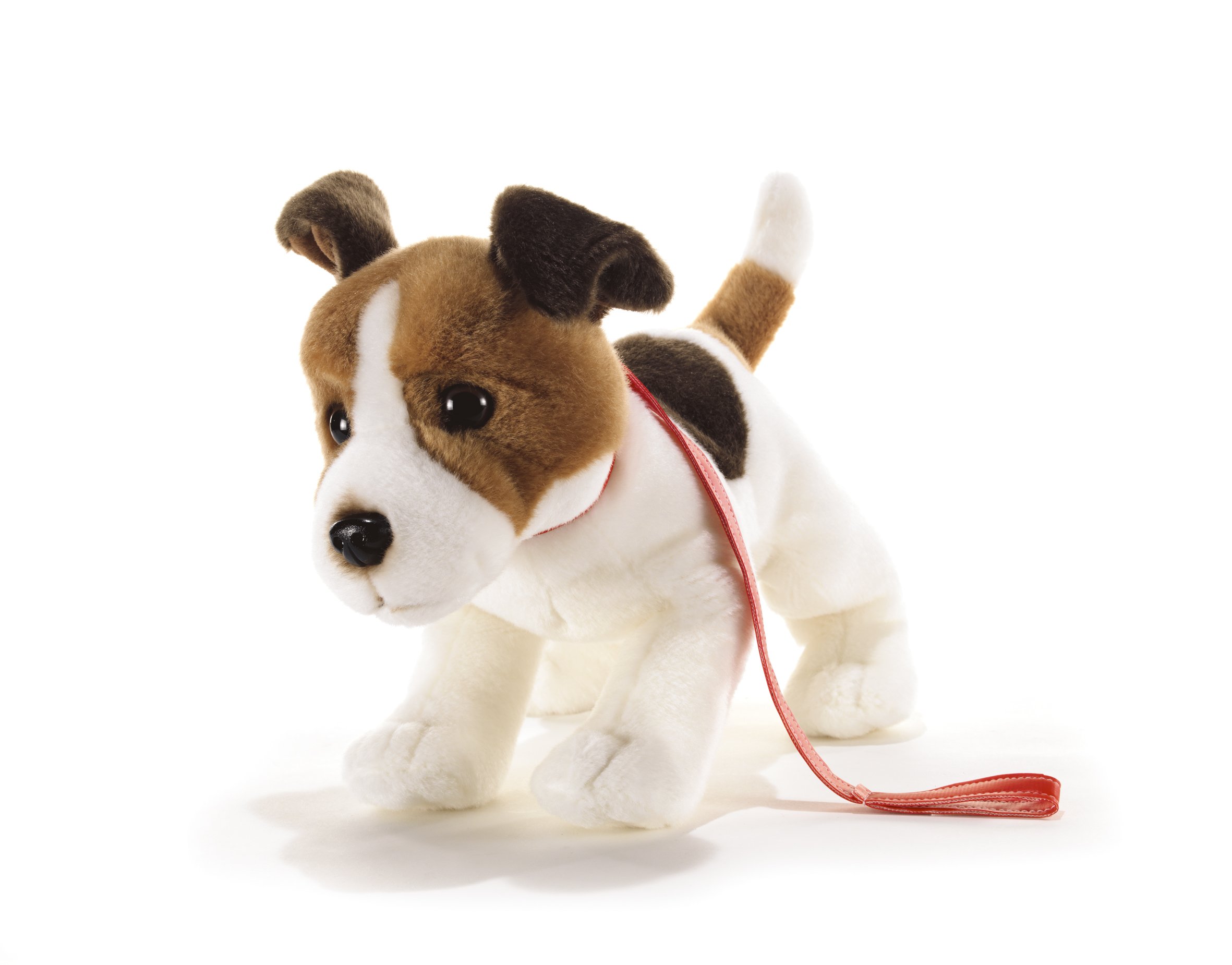 Plüsch & Company 15782 "Hunde Milo JRT mit Leine Plüsch Spielzeug, 32 cm