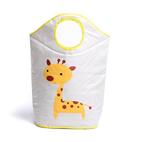 Laundry or Toy Bag Wäsche- oder Spielzeugkorb für Kinderzimmer, Storage Toy Basket Spielzeugkorb (Hirsch)