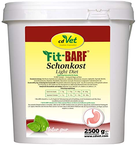 cdVet Fit-Barf Schonkost, 1er Pack (1 x 2500 g)