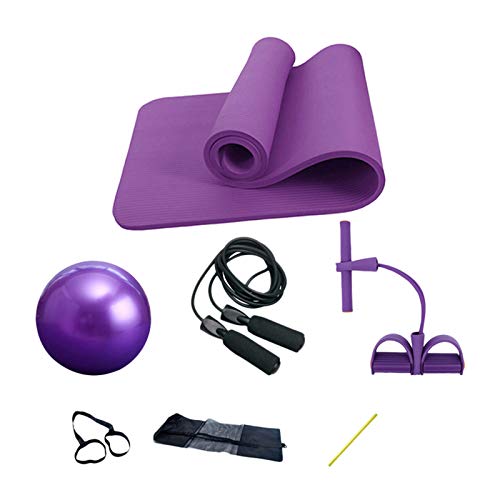 Maxzord Yoga Vierteiler Anzug 25Cm Ball 10MM Yoga Matte Spannvorrichtung und Springseil