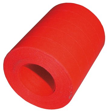 DS Luftschlangen rot, 12x5er Jumbo-Rollen = 60 XL Einzelrollen je 15m/14mm XL Breite, Lieferung Frei Haus