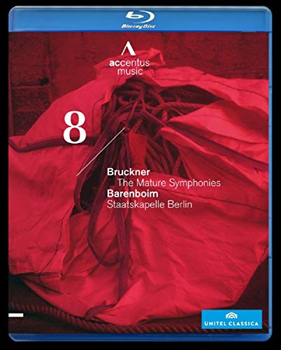 Bruckner: Symphony No. 8 In C Minor [Daniel Barenboim, Staatskapelle Berlin] [Accentus Blu-ray] [2014] [NTSC]