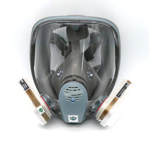Für 6800 SJL Gas Maske Full 7 Maskenkörper Atemschutzmaske teilig Anzug Malerei Sprühen
