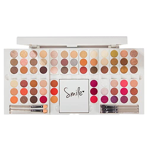 Bestlle Make-up-Lidschatten-Palette | 69 Eyeshadow Palette für Frauen, Mädchen, Frauen - Multifunktionales Schimmer-Lidschatten-Set als Geschenk zum Geburtstag