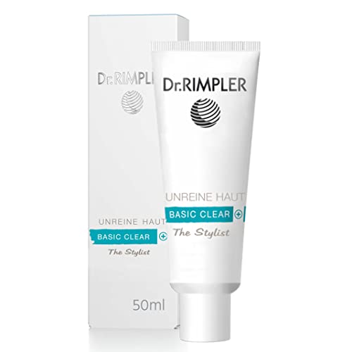 Dr. Rimpler BB-Cream für Unreine Haut "Skin Stylist Basic Clear" I Getönte Tagescreme zur Abdeckung und Linderung von Pickel, Akne, Unreinheiten, 50ml