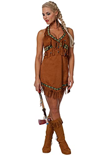 Wilbers EU 38/UK 10/12 und US 6 Damen Sexy Squaw Indianerin Kostüm