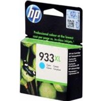 Hewlett-Packard HP 933XL - Hohe Ergiebigkeit - Cyan - Original - Tintenpatrone - für Officejet 6100, 6600 H711a, 6700, 7110, 7612 (CN054AE)