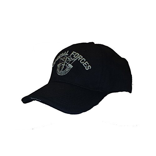 US Army Baseball Cap Special Forces (Schwarz)