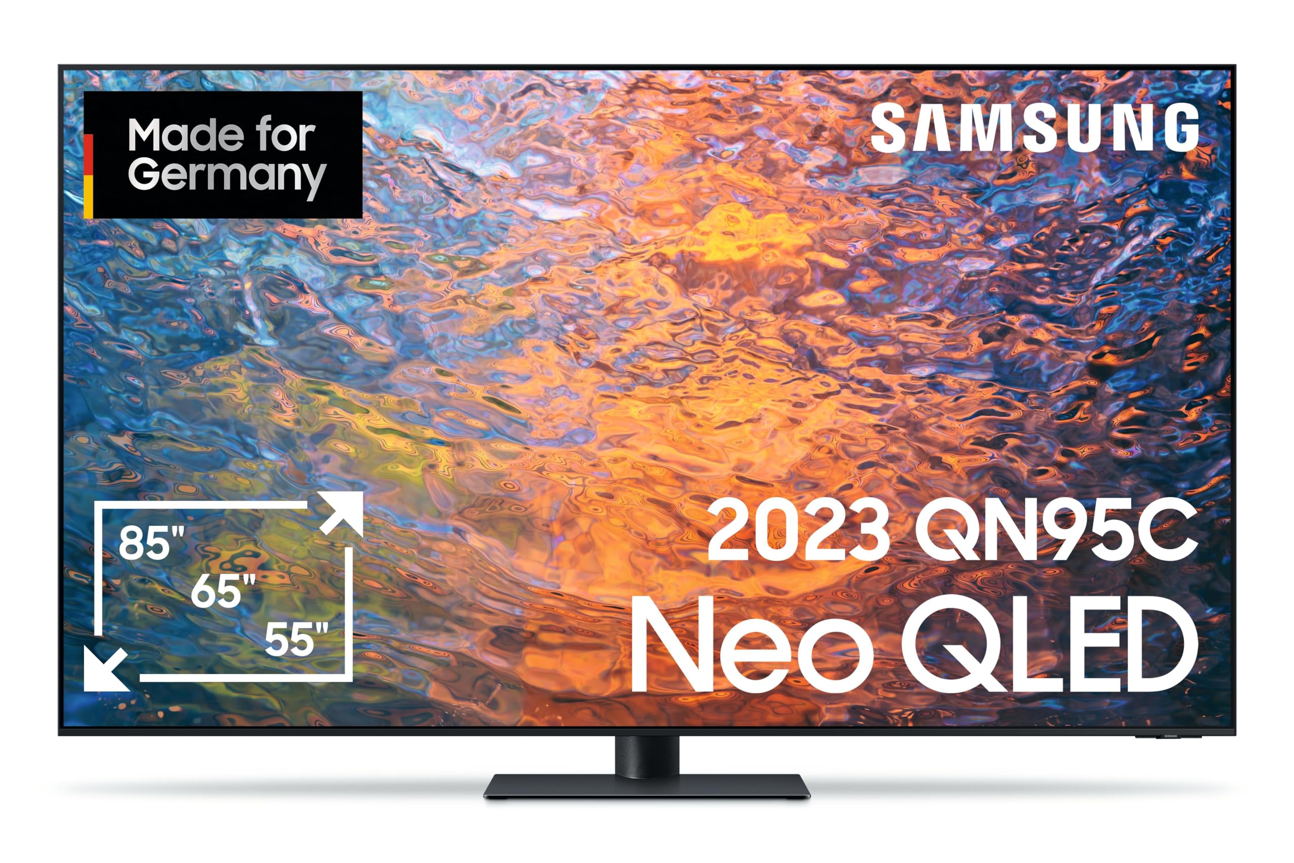 Samsung Neo QLED 4K QN95C 55 Zoll Fernseher (GQ55QN95CATXZG), Neo Quantum HDR+, Infinity One Design, Neural Quantum Prozessor 4K [2023]