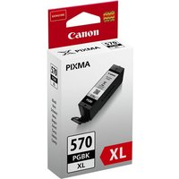 Canon PGI-570PGBK XL - Hohe Ergiebigkeit - Schwarz - Original - Tintenbehälter - für PIXMA MG5750, MG5751, MG5753, MG6850, MG6851, MG6852 (0318C001)