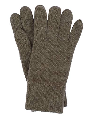 Foster-Natur , Damen Wollhandschuhe , 100% Merino (8, Elk)