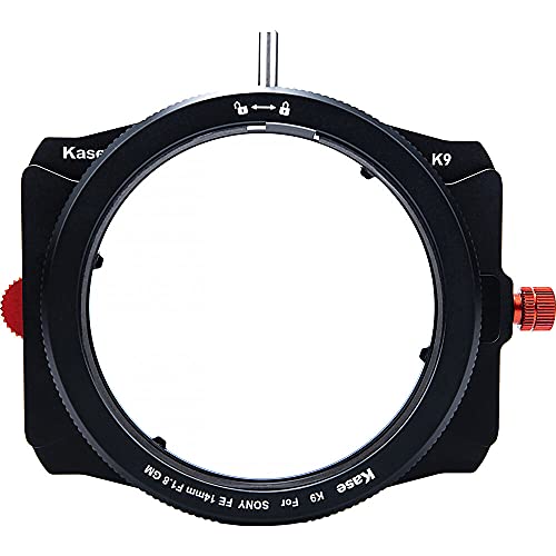 Kase K9 Filterhalter-Set, 100 mm, kompatibel mit Sony FE 14 mm F1.8 GM Objektiv